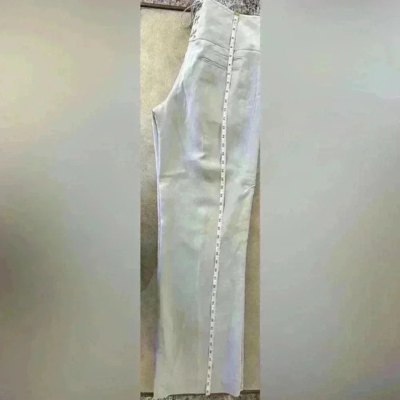 Leifsdottir Women's Mint Green Straight Leg Pants (219) - Picture 5 of 16